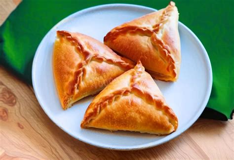 Эчпочмак треугольники с курицей и картошкой татарский рецепт с фото ...