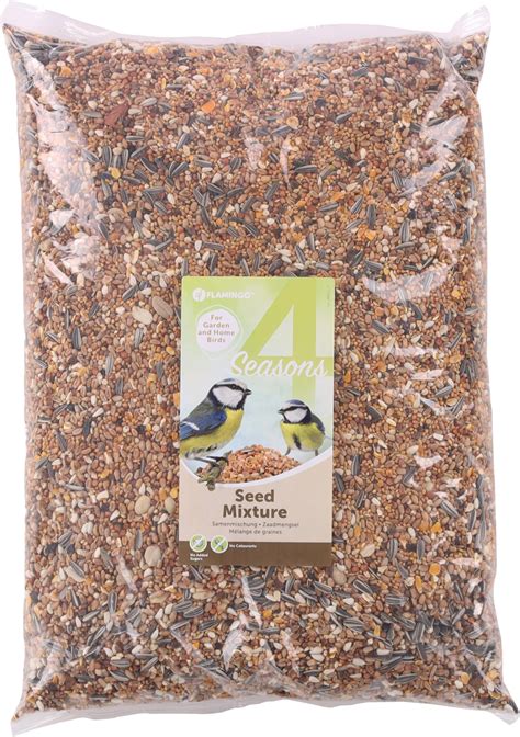 Mangime Per Uccelli Selvatici Dehner Natura Premium: Semi Di Girasole Sbucciati, Confezione Da 10 Kg