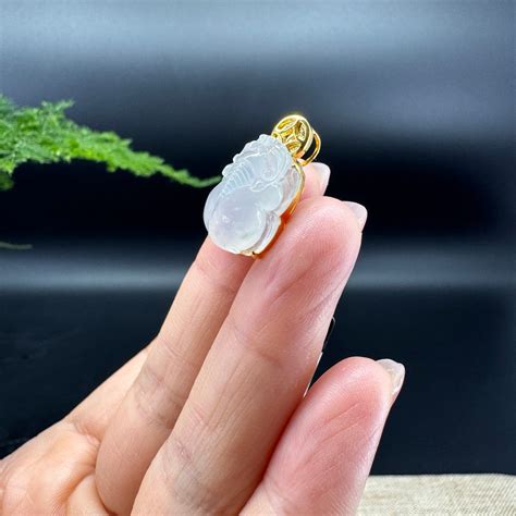 Jadeite Jade PiXiu Pendant Necklace (FengShui Lucky) | Grade A Jade ...