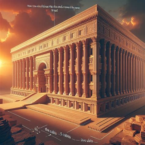 Ezekiel 41:12 Artwork | Bible Art