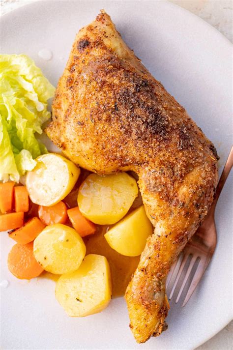 Baked Chicken Leg Quarters - Everyday Delicious