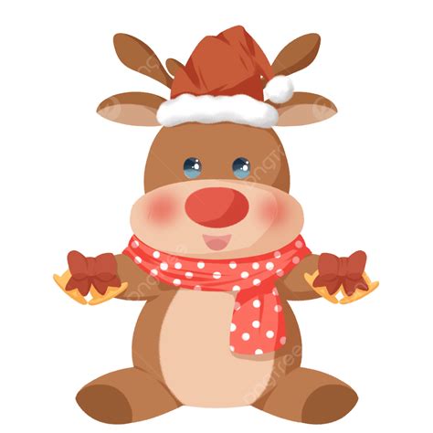 Christmas Red Nose Reindeer Cartoon, Red Nosed Reindeer, Reindeer ...