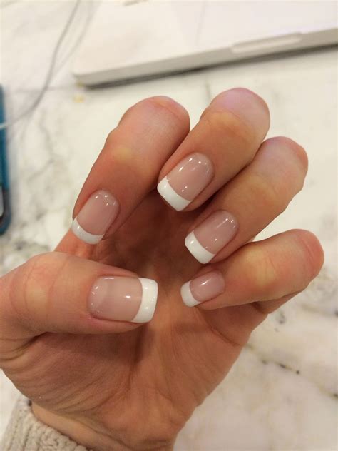 Elegant Gel French Manicure