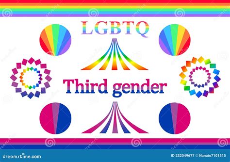 Logo and Circle Design Using LGBTQ, Pansexual, Omnisexual Symbol Colors ...