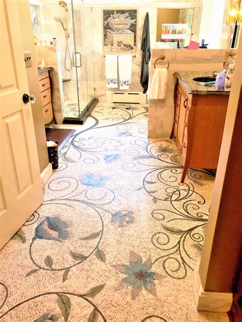 Venice Hand cut Marble Mosaic Tiles & Handmade Iznik Art Tiles Designer