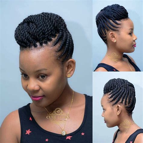 Next style Box Braids Hairstyles, Flat Twist Hairstyles, Hair Twist ...