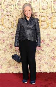 Kathy Bates Shows Off Edgy Look in Moto Jacket at Critics Choice Awards ...