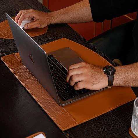 Sterling Desk Blotter Maroon