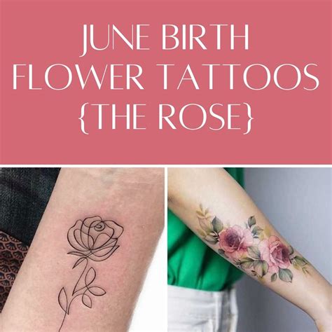 June Birth Month Flower Tattoo Ideas - Infoupdate.org