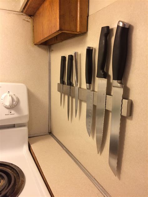 Ikea magnetic knife strip. Nifty organization tool. Cool Kitchen ...