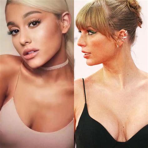 Best Boobs: Ariana Grande vs Taylor Swift : r/CelebBattles