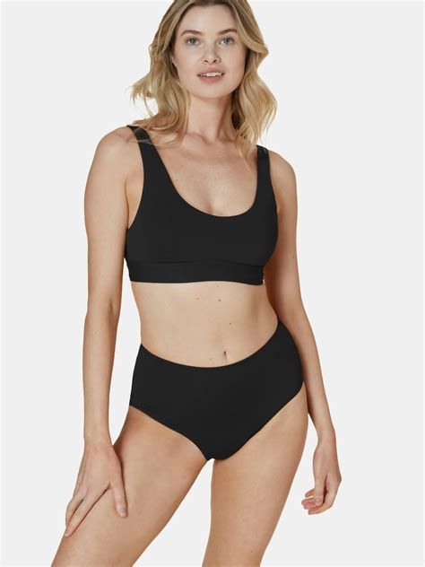 Black High Waisted Swimwear | Gap