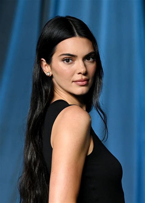 Kendall Jenner in Black Dress at Academy Museum Gala Los Angeles 2025 ...