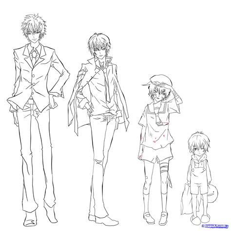 Basic Anime Sketch at PaintingValley.com | Explore collection of Basic Anime Sketch - Basic Anime Sketch