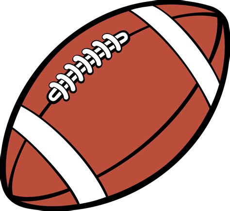 American Football Ball Clip Art at sascovetedblog Blog
