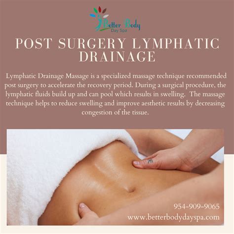 Lymphatic Drainage Face, Lymphatic Drainage Massage, Mommy Makeover Surgery Recovery, Body ...
