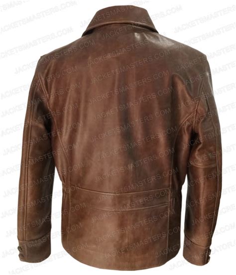 Perry Mason Leather Jacket | Matthew Rhys Brown Jacket - Jackets Masters