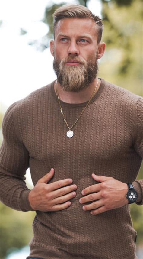 18 beard styles men should try to compliment combed back hairstyle ...