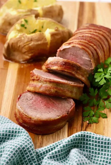 Bacon Wrapped Beef Tenderloin Recipe - Grits and Pinecones