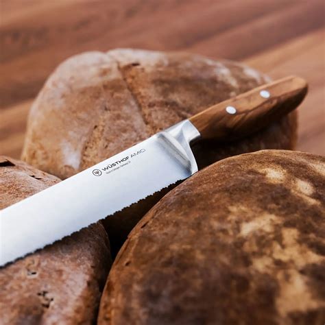 Wusthof Amici Double Serrated Bread Knife 23cm | Kitchen Warehouse™