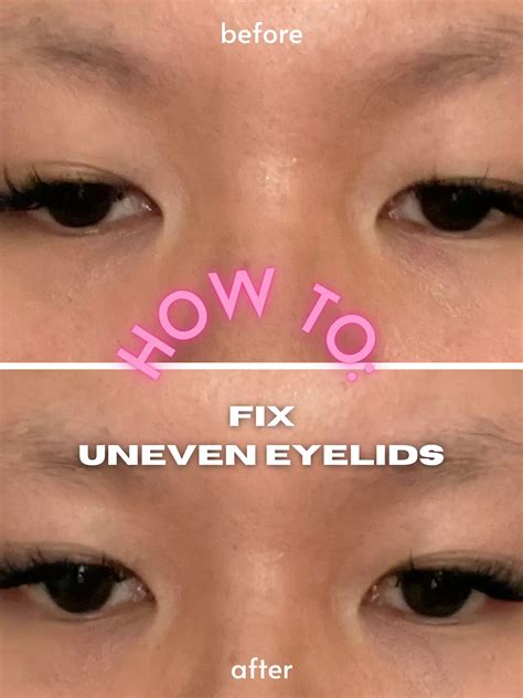 How To Fix Uneven Eyelids With The Right Makeup Tips