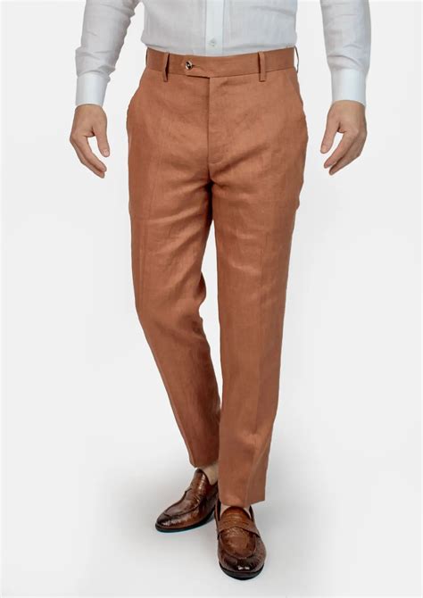 White Linen Pants | SARTORO