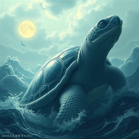 The Enormous Giant Who Ruled the Ocean: A Chinese Myth of The Giant Turtle - Mythology WorldWide
