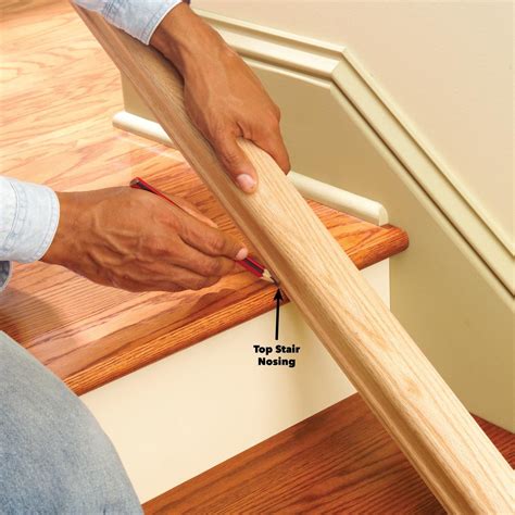 How To Hang A Handrail On Stairs at Koby Rawling blog