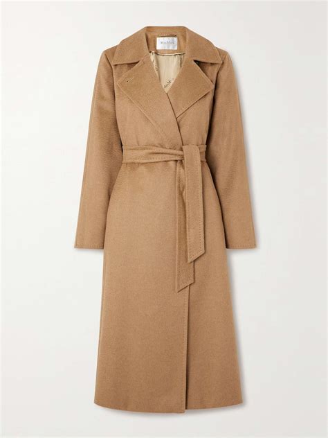 MAX MARA Manuela Icon belted camel hair coat | NET-A-PORTER