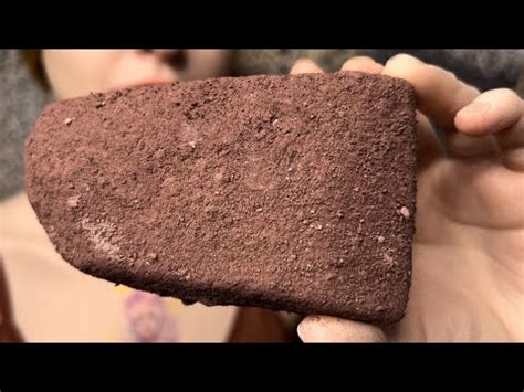 Песочный мел в глиняной пудре 🍇 // Chalk with Clay Crumbs - YouTube