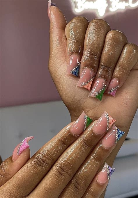 Pin by Aisha Eaddy on Summer Nails | Acrylic nails, Unique acrylic ...
