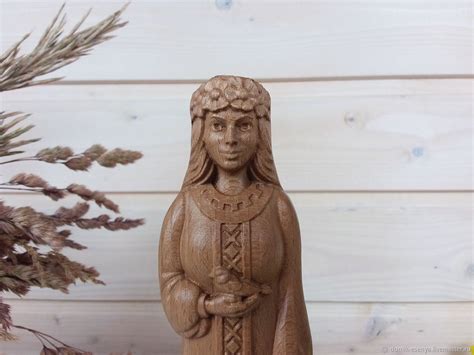 Леля богиня, деревянная статуэтка, серия Славянские боги купить в ...