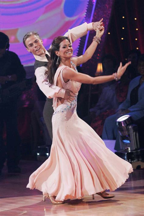 'DWTS': Brooke Burke Was Tempted, 'Brutally' Critiqued by Derek Hough