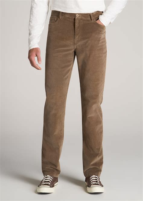 Stretch Corduroy 5 Pocket Pants for Tall Men | American Tall