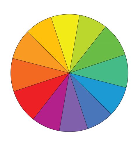 Primary Colours Colour Wheel