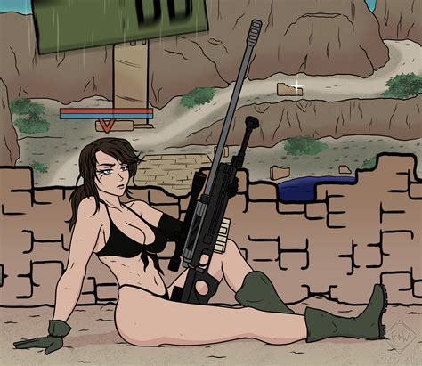 Quiet's National Bikini Day (Metal Gear Solid) by fluffywolfe on Newgrounds