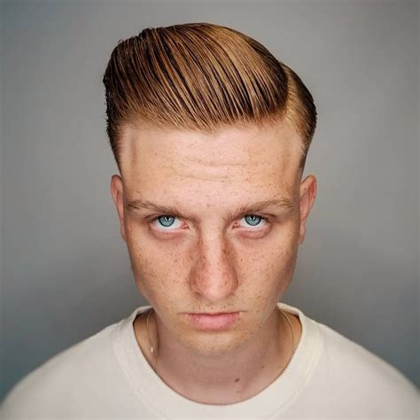 Mens Slicked Back Hair Undercut