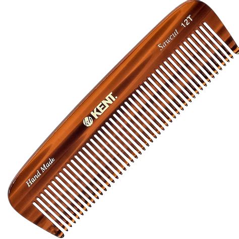 Amazon.com : Kent 12T All Coarse Hair Detangling Comb Wide Teeth Pocket ...