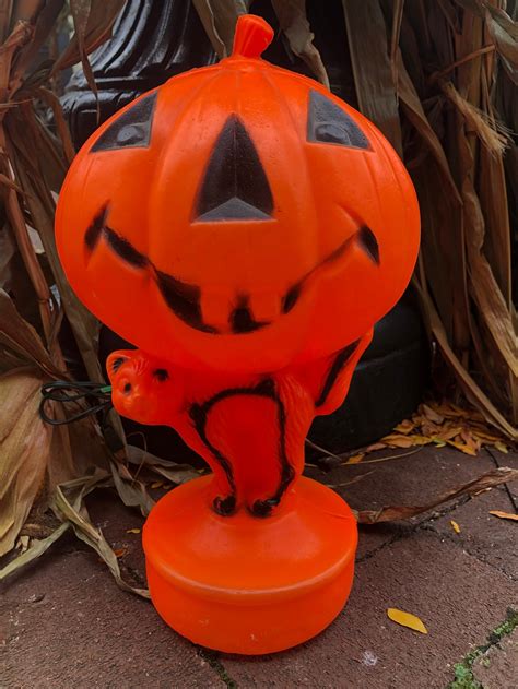 Vintage Halloween Blow Mold Light at Patrick Ruppert blog