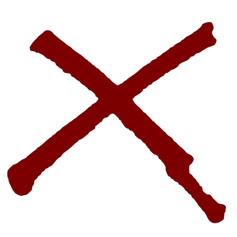 Red X Png Transparent