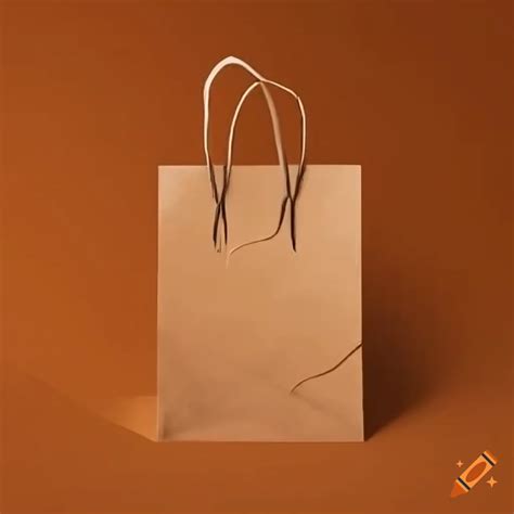 Brown paper bag on Craiyon