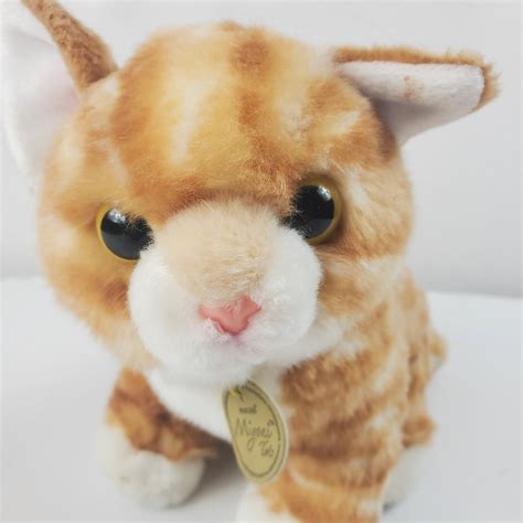 Aurora Miyoni Tots Orange Tabby Cat Plush Plush Stuffed Animal Toy | eBay