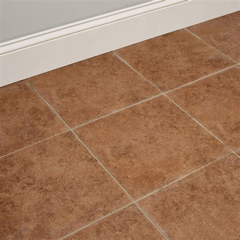Brown Tile Floor