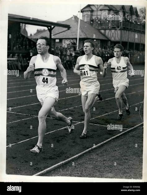 May 05, 1954 - Roger Bannister does it. Runs mile in under four minutes ...