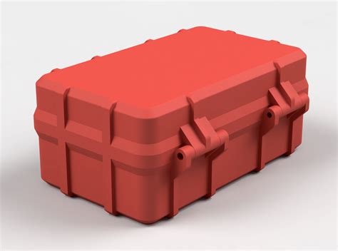 Rugged Box (Parametric) by Whity | Download free STL model | Printables.com