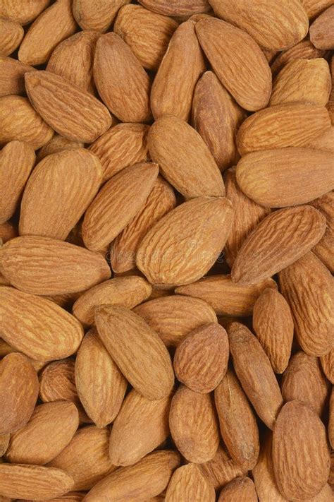 Almonds Pile Showcasing Their Natural Texture Color Stock Photos - Free ...