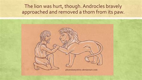 Androcles and the lion | PPTX