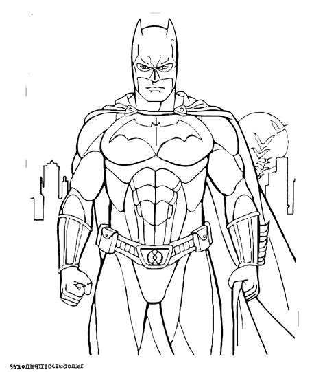 Batman coloring page to print - Batman Coloring Pages