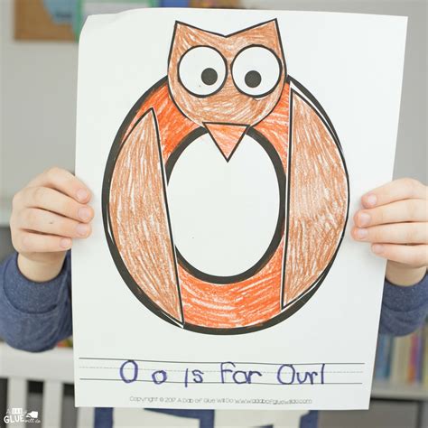 Letter O Owl Craft O Is For Owl Letter O Craft By Miss K Saves The