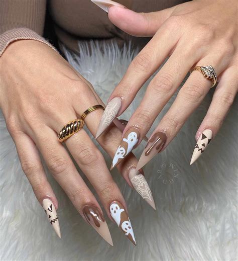 Halloween Nail Designs For Long Nails at Imogen Parry-okeden blog